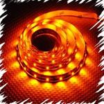 FITA DE LED AMARELO  SEM SILICONE 24V 60 LEDs POR METRO 