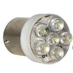 LAMPADA DE LED 67 - 1 POLO - 6 LEDS CARRO  ALTO BRILHO 12V  