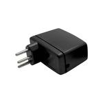 CAIXA PATOLA COM TAMPA CF-063/3 ABS  PRETO 